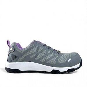 Nautilus Safety Footwear Women's Size 9 D Carbon Fiber Safety Toe Gray Lilac NIB